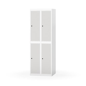 Novis vaatekaappi, tasakatto, 2:2, L60 cm