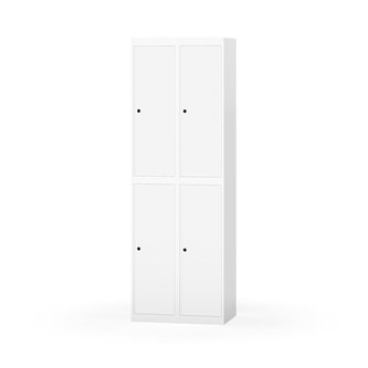Novis vaatekaappi, tasakatto, 2:2, L60 cm
