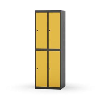 Novis vaatekaappi, tasakatto, 2:2, L60 cm