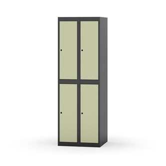 Novis vaatekaappi, tasakatto, 2:2, L60 cm