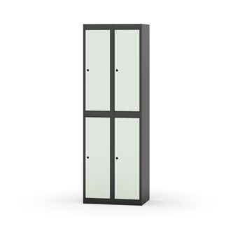 Novis vaatekaappi, tasakatto, 2:2, L60 cm