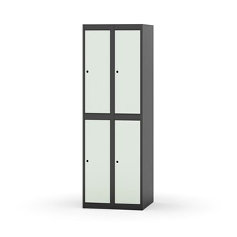 Novis vaatekaappi, tasakatto, 2:2, L60 cm