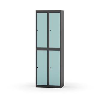 Novis vaatekaappi, tasakatto, 2:2, L60 cm