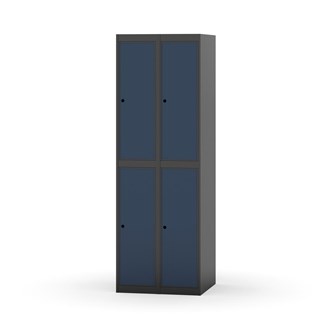 Novis vaatekaappi, tasakatto, 2:2, L60 cm