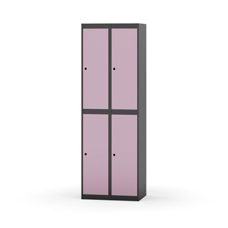 Novis vaatekaappi, tasakatto, 2:2, L60 cm