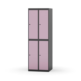 Novis vaatekaappi, tasakatto, 2:2, L60 cm