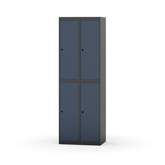 Novis vaatekaappi, tasakatto, 2:2, L60 cm