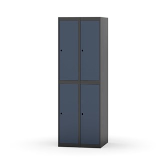 Novis vaatekaappi, tasakatto, 2:2, L60 cm
