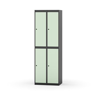 Novis vaatekaappi, tasakatto, 2:2, L60 cm