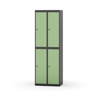 Novis vaatekaappi, tasakatto, 2:2, L60 cm