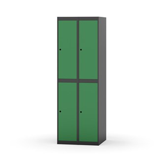 Novis vaatekaappi, tasakatto, 2:2, L60 cm
