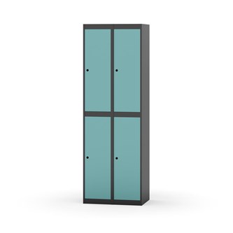 Novis vaatekaappi, tasakatto, 2:2, L60 cm