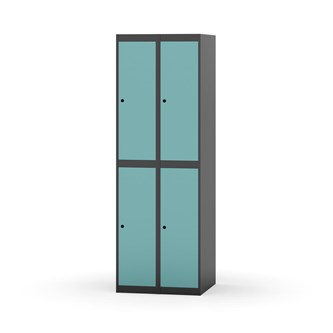 Novis vaatekaappi, tasakatto, 2:2, L60 cm