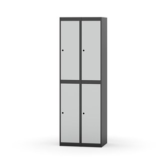 Novis vaatekaappi, tasakatto, 2:2, L60 cm