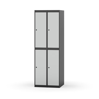 Novis vaatekaappi, tasakatto, 2:2, L60 cm