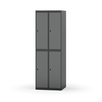 Novis vaatekaappi, tasakatto, 2:2, L60 cm