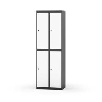 Novis vaatekaappi, tasakatto, 2:2, L60 cm