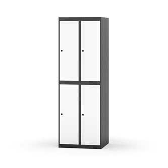 Novis vaatekaappi, tasakatto, 2:2, L60 cm