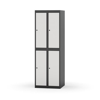 Novis vaatekaappi, tasakatto, 2:2, L60 cm