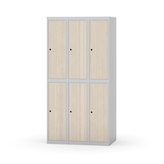 Novis vaatekaappi, tasakatto, 2:3, L90 cm