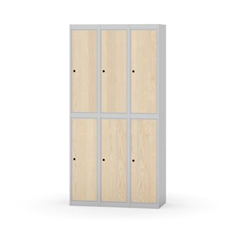 Novis vaatekaappi, tasakatto, 2:3, L90 cm