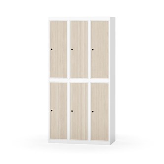 Novis vaatekaappi, tasakatto, 2:3, L90 cm
