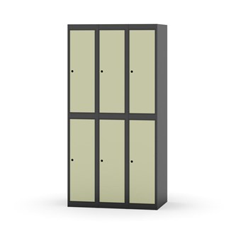 Novis vaatekaappi, tasakatto, 2:3, L90 cm