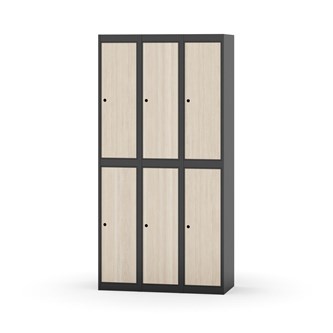 Novis vaatekaappi, tasakatto, 2:3, L90 cm