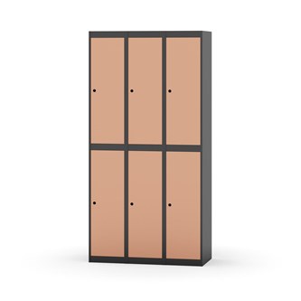 Novis vaatekaappi, tasakatto, 2:3, L90 cm