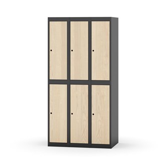 Novis vaatekaappi, tasakatto, 2:3, L90 cm