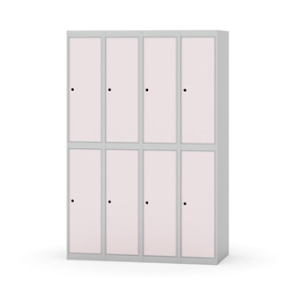 Novis vaatekaappi, tasakatto, 2:4, L120 cm