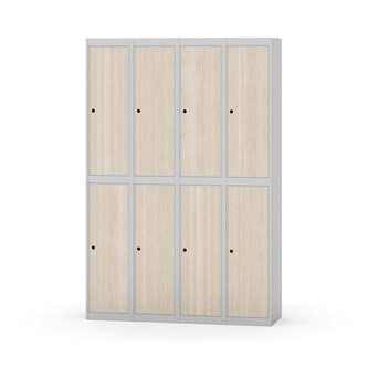 Novis vaatekaappi, tasakatto, 2:4, L120 cm