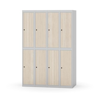 Novis vaatekaappi, tasakatto, 2:4, L120 cm