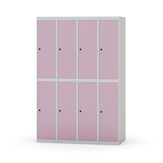Novis vaatekaappi, tasakatto, 2:4, L120 cm