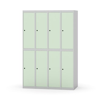 Novis vaatekaappi, tasakatto, 2:4, L120 cm