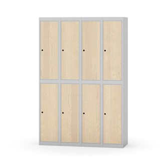 Novis vaatekaappi, tasakatto, 2:4, L120 cm