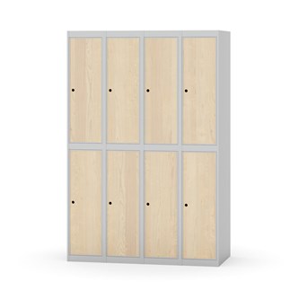 Novis vaatekaappi, tasakatto, 2:4, L120 cm