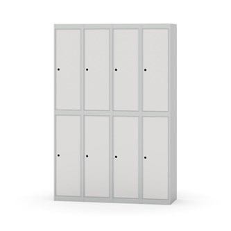 Novis vaatekaappi, tasakatto, 2:4, L120 cm