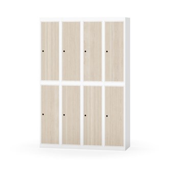 Novis vaatekaappi, tasakatto, 2:4, L120 cm