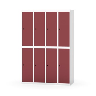 Novis vaatekaappi, tasakatto, 2:4, L120 cm
