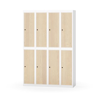 Novis vaatekaappi, tasakatto, 2:4, L120 cm