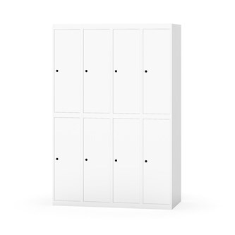 Novis vaatekaappi, tasakatto, 2:4, L120 cm
