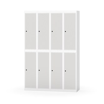 Novis vaatekaappi, tasakatto, 2:4, L120 cm