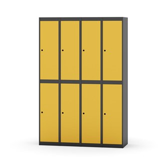 Novis vaatekaappi, tasakatto, 2:4, L120 cm