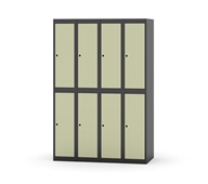 Novis vaatekaappi, tasakatto, 2:4, L120 cm