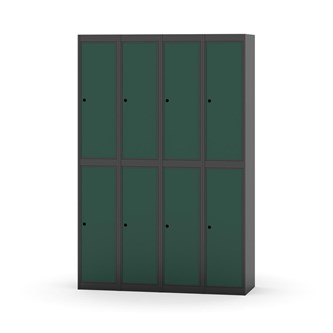 Novis vaatekaappi, tasakatto, 2:4, L120 cm