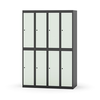 Novis vaatekaappi, tasakatto, 2:4, L120 cm