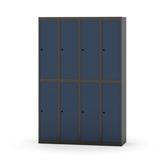 Novis vaatekaappi, tasakatto, 2:4, L120 cm