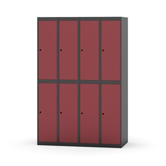 Novis vaatekaappi, tasakatto, 2:4, L120 cm
