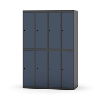 Novis vaatekaappi, tasakatto, 2:4, L120 cm